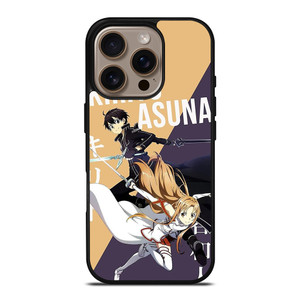 KIRITO AND ASUNA SWORD ART ONLINE iPhone 16 Pro Case Cover KIRITO AND ASUNA SWORD ART ONLINE iPhone 16 Pro Case Cover