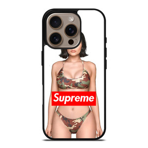 KYLIE JENNER SUPREME CAMO iPhone 16 Pro Case Cover KYLIE JENNER SUPREME CAMO iPhone 16 Pro Case Cover