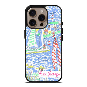 LILLY PULITZER BOAT iPhone 16 Pro Case Cover