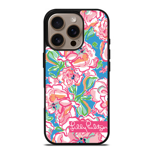 LILLY PULITZER CHARMS iPhone 16 Pro Case Cover
