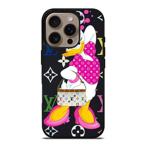 LOUIS VUITTON LOGO DAISY DUCK DISNEY iPhone 16 Pro Case Cover LOUIS VUITTON LOGO DAISY DUCK DISNEY iPhone 16 Pro Case Cover