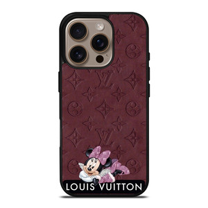 LOUIS VUITTON LV FEAT MINNIE MOUSE DISNEY iPhone 16 Pro Case Cover LOUIS VUITTON LV FEAT MINNIE MOUSE DISNEY iPhone 16 Pro Case Cover