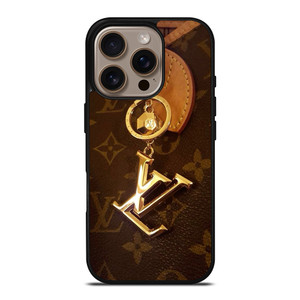 LOUIS VUITTON LV GOLDEN LOGO EMBLEM iPhone 16 Pro Case Cover LOUIS VUITTON LV GOLDEN LOGO EMBLEM iPhone 16 Pro Case Cover