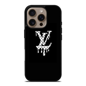 LOUIS VUITTON LV LOGO MELTING iPhone 16 Pro Case Cover LOUIS VUITTON LV LOGO MELTING iPhone 16 Pro Case Cover