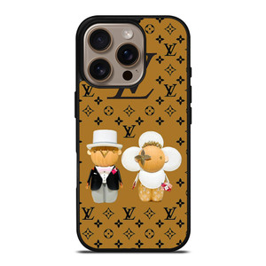 LOUIS VUITTON LV LOGO WOODEN DOLLS iPhone 16 Pro Case Cover LOUIS VUITTON LV LOGO WOODEN DOLLS iPhone 16 Pro Case Cover