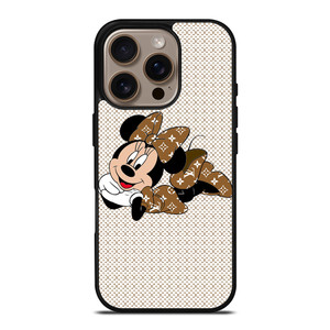 LOUIS VUITTON LV MINNIE MOUSE DISNEY iPhone 16 Pro Case Cover LOUIS VUITTON LV MINNIE MOUSE DISNEY iPhone 16 Pro Case Cover