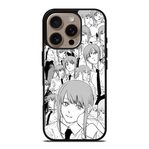 MAKIMA CHAINSAW MAN COLLAGE iPhone 16 Pro Case Cover