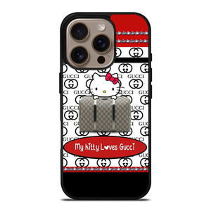 MY KITTY LOVES GUCCI LOGO iPhone 16 Pro Case Cover MY KITTY LOVES GUCCI LOGO iPhone 16 Pro Case Cover