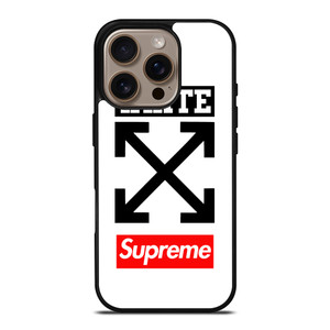 OFF WHITE SUPREME LOGO iPhone 16 Pro Case Cover OFF WHITE SUPREME LOGO iPhone 16 Pro Case Cover