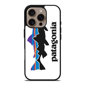 PATAGONIA FISHING BUILT LOGO iPhone 16 Pro Case Cover