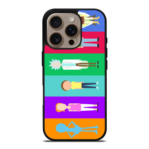 RICK AND MORTY CHARACTER iPhone 16 Pro Case Cover RICK AND MORTY CHARACTER iPhone 16 Pro Case Cover