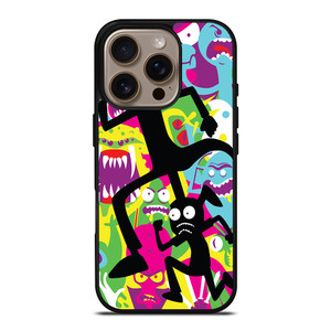 RICK AND MORTY COLORFUL ART iPhone 16 Pro Case Cover RICK AND MORTY COLORFUL ART iPhone 16 Pro Case Cover