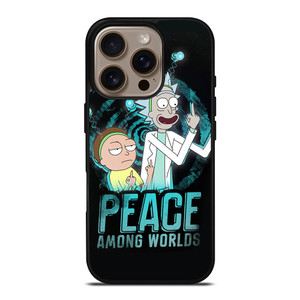 RICK AND MORTY PEACE AMONG WORLDS iPhone 16 Pro Case Cover RICK AND MORTY PEACE AMONG WORLDS iPhone 16 Pro Case Cover