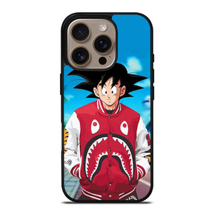 SON GOKU SUPREME BAPE SHARK iPhone 16 Pro Case Cover SON GOKU SUPREME BAPE SHARK iPhone 16 Pro Case Cover