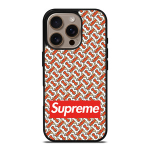 SUPREME BURBERRY iPhone 16 Pro Case Cover SUPREME BURBERRY iPhone 16 Pro Case Cover