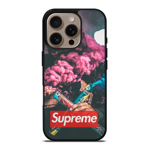 SUPREME DOPE SMOKE BOMB iPhone 16 Pro Case Cover SUPREME DOPE SMOKE BOMB iPhone 16 Pro Case Cover