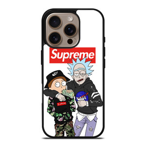 SUPREME RICK AND MORTY iPhone 16 Pro Case Cover SUPREME RICK AND MORTY iPhone 16 Pro Case Cover
