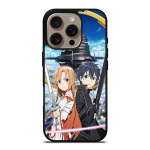 SWORD ART ONLINE KIRITO AND ASUNA SAO iPhone 16 Pro Case Cover SWORD ART ONLINE KIRITO AND ASUNA SAO iPhone 16 Pro Case Cover