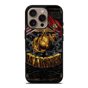 USMC MARINE LOGO iPhone 16 Pro Case Cover USMC MARINE LOGO iPhone 16 Pro Case Cover