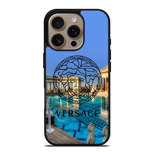 VERSACE LOGO POOL PALACE iPhone 16 Pro Case Cover VERSACE LOGO POOL PALACE iPhone 16 Pro Case Cover