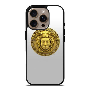VERSACE MEDUSA HEAD EMBLEM iPhone 16 Pro Case Cover VERSACE MEDUSA HEAD EMBLEM iPhone 16 Pro Case Cover