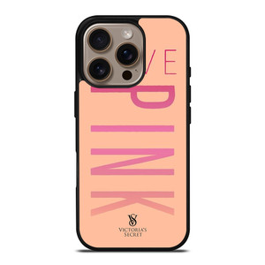 VICTORIA S SECRET LOVE PINK iPhone 16 Pro Case Cover VICTORIA S SECRET LOVE PINK iPhone 16 Pro Case Cover