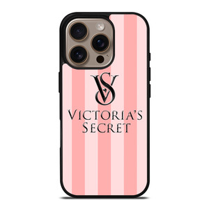 VICTORIA'S SECRET PINK STRIPES iPhone 16 Pro Case Cover VICTORIA'S SECRET PINK STRIPES iPhone 16 Pro Case Cover