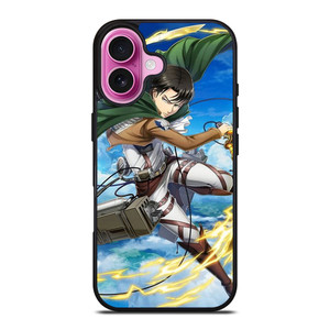 ATTACK ON TITAN LEVI ANIME iPhone 16 Plus Case Cover ATTACK ON TITAN LEVI ANIME iPhone 16 Plus Case Cover