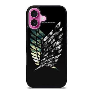 ATTACK ON TITAN SYMBOL CHARACTER iPhone 16 Plus Case Cover ATTACK ON TITAN SYMBOL CHARACTER iPhone 16 Plus Case Cover