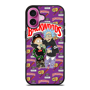 BACKWOODS CIGAR RICK AND MORTY iPhone 16 Plus Case Cover