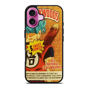 BACKWOODS DRAGON BALL GOKU iPhone 16 Plus Case Cover BACKWOODS DRAGON BALL GOKU iPhone 16 Plus Case Cover