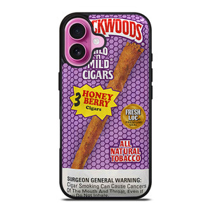 BACKWOODS HONEY BERRY CIGARS iPhone 16 Plus Case Cover BACKWOODS HONEY BERRY CIGARS iPhone 16 Plus Case Cover