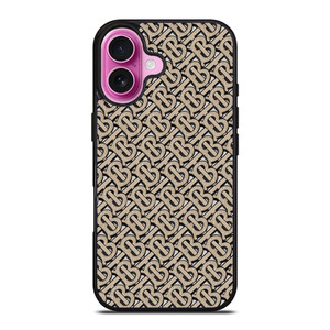 BURBERRY EMBLEM PATTERN LOGO iPhone 16 Plus Case Cover BURBERRY EMBLEM PATTERN LOGO iPhone 16 Plus Case Cover