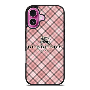 BURBERRY ICON PINK PATTERN iPhone 16 Plus Case Cover BURBERRY ICON PINK PATTERN iPhone 16 Plus Case Cover