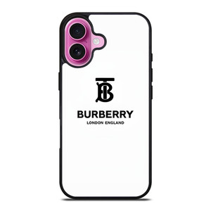 BURBERRY LONDON ENGLAND LOGO ICON iPhone 16 Plus Case Cover