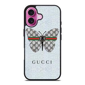 BUTTERFLY GUCCI iPhone 16 Plus Case Cover BUTTERFLY GUCCI iPhone 16 Plus Case Cover