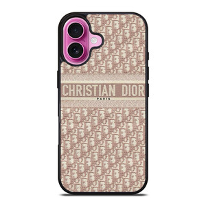 CHRISTIAN DIOR PARIS LOGO PATTERN 2 iPhone 16 Plus Case Cover