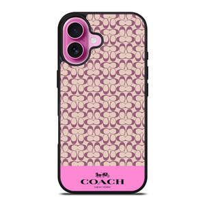 COACH NEW YORK LOGO FASHION PATTERN iPhone 16 Plus Case Cover COACH NEW YORK LOGO FASHION PATTERN iPhone 16 Plus Case Cover