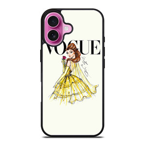 DISNEY PRINCESS BELLE VOGUE iPhone 16 Plus Case Cover DISNEY PRINCESS BELLE VOGUE iPhone 16 Plus Case Cover