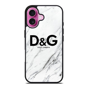 DOLCE AND GABBANA D&G LOGO MARBLE iPhone 16 Plus Case Cover DOLCE AND GABBANA D&G LOGO MARBLE iPhone 16 Plus Case Cover