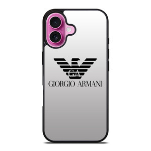 GIORGIO ARMANI GA LOGO iPhone 16 Plus Case Cover GIORGIO ARMANI GA LOGO iPhone 16 Plus Case Cover