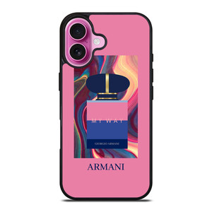 GIORGIO ARMANI PARFUME MY WAY iPhone 16 Plus Case Cover GIORGIO ARMANI PARFUME MY WAY iPhone 16 Plus Case Cover