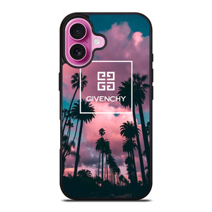GIVENCHY LOGO PALM TREES iPhone 16 Plus Case Cover GIVENCHY LOGO PALM TREES iPhone 16 Plus Case Cover