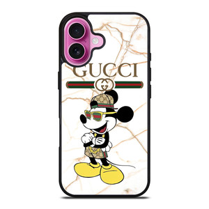 GUCCI FASHION MICKEY MOUSE iPhone 16 Plus Case Cover GUCCI FASHION MICKEY MOUSE iPhone 16 Plus Case Cover