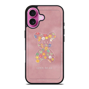 GUCCI KAWS COOL BEAR YAGOO ICON iPhone 16 Plus Case Cover GUCCI KAWS COOL BEAR YAGOO ICON iPhone 16 Plus Case Cover