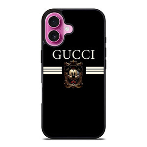 GUCCI LOGO DISNEY MICKEY MOUSE iPhone 16 Plus Case Cover GUCCI LOGO DISNEY MICKEY MOUSE iPhone 16 Plus Case Cover