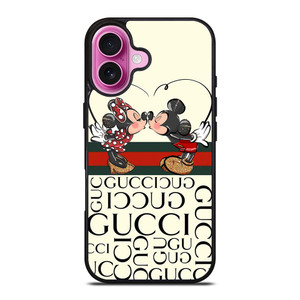 GUCCI LOGO MICKEY MINNEY MOUSE DISNEY KISS iPhone 16 Plus Case Cover GUCCI LOGO MICKEY MINNEY MOUSE DISNEY KISS iPhone 16 Plus Case Cover