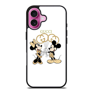 GUCCI MICKEY MINNIE MOUSE BALLOON iPhone 16 Plus Case Cover GUCCI MICKEY MINNIE MOUSE BALLOON iPhone 16 Plus Case Cover
