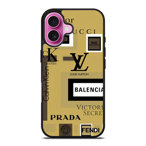 GUCCI VERSACE LOUISE VUITTON LV PRADA BALENCIAGA iPhone 16 Plus Case Cover GUCCI VERSACE LOUISE VUITTON LV PRADA BALENCIAGA iPhone 16 Plus Case Cover