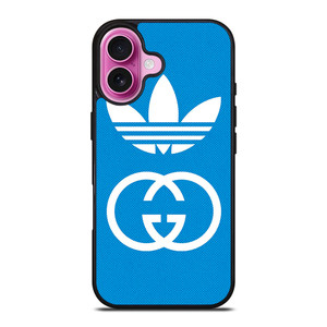 GUCCI X ADIDAS RETRO iPhone 16 Plus Case Cover GUCCI X ADIDAS RETRO iPhone 16 Plus Case Cover